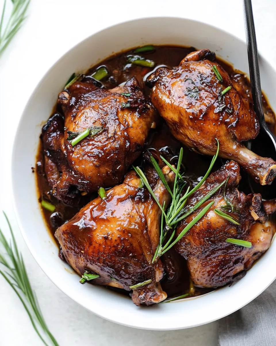Homemade Filipino Chicken Adobo Recipe (Adobong Manok) photo
