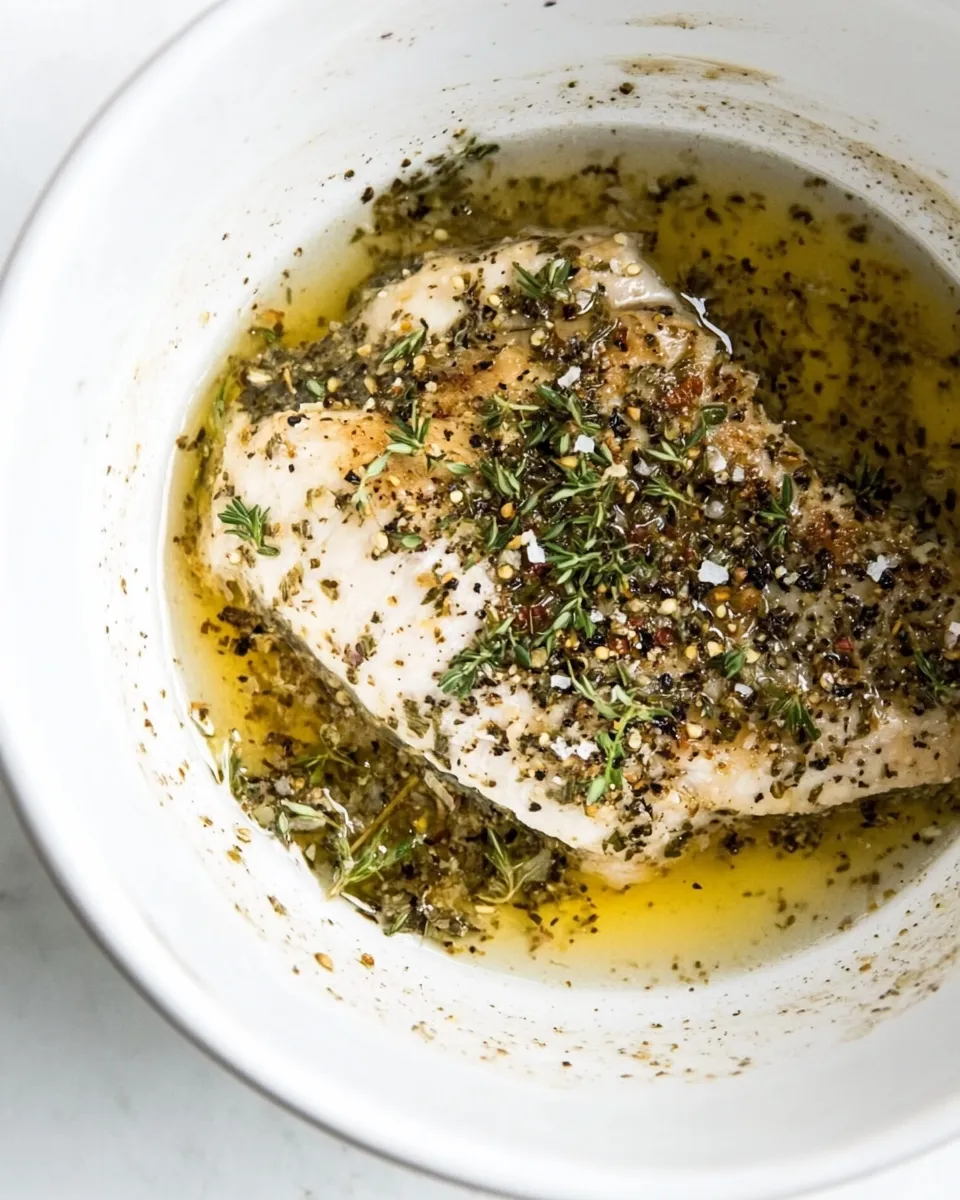 Easy French Chicken Marinade food shot