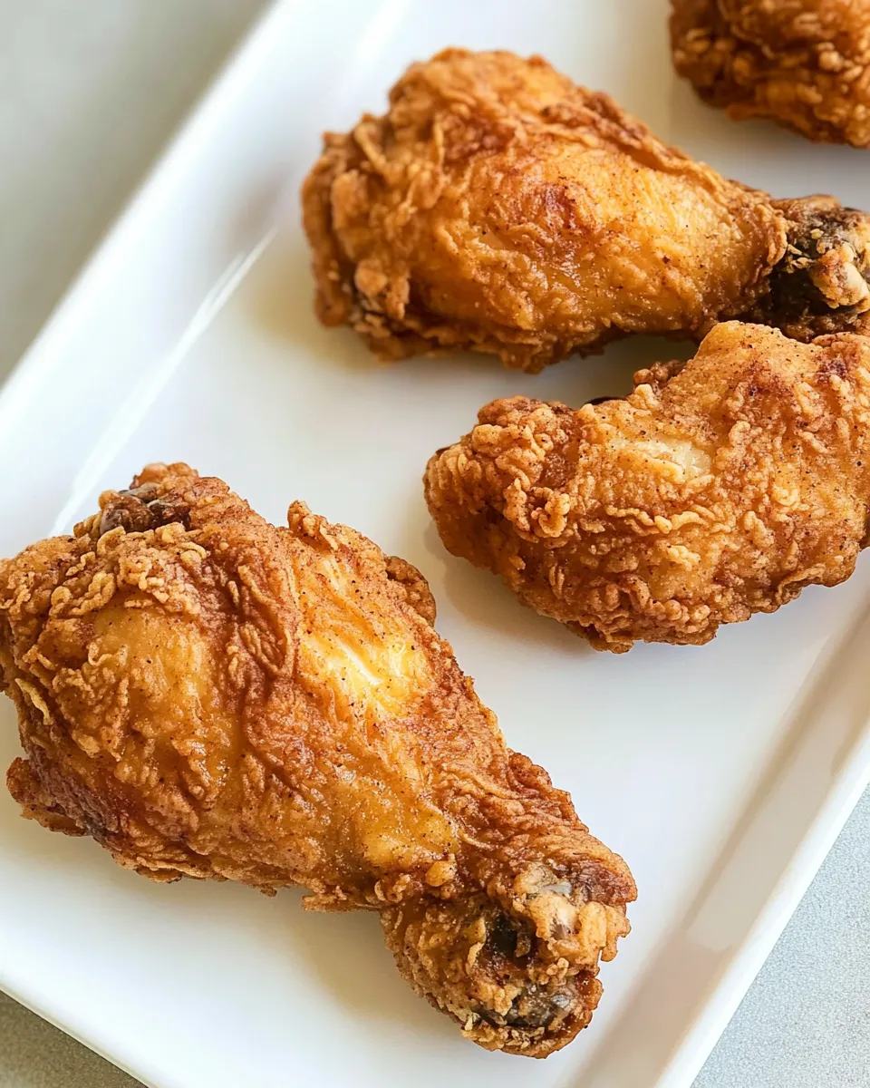 Delicious Fried Chicken Recipe dish photo