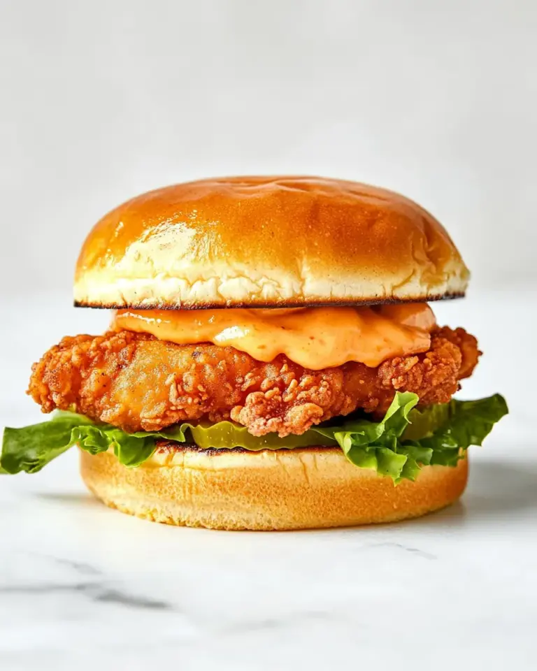 Homemade Fried Chicken Sandwich photo