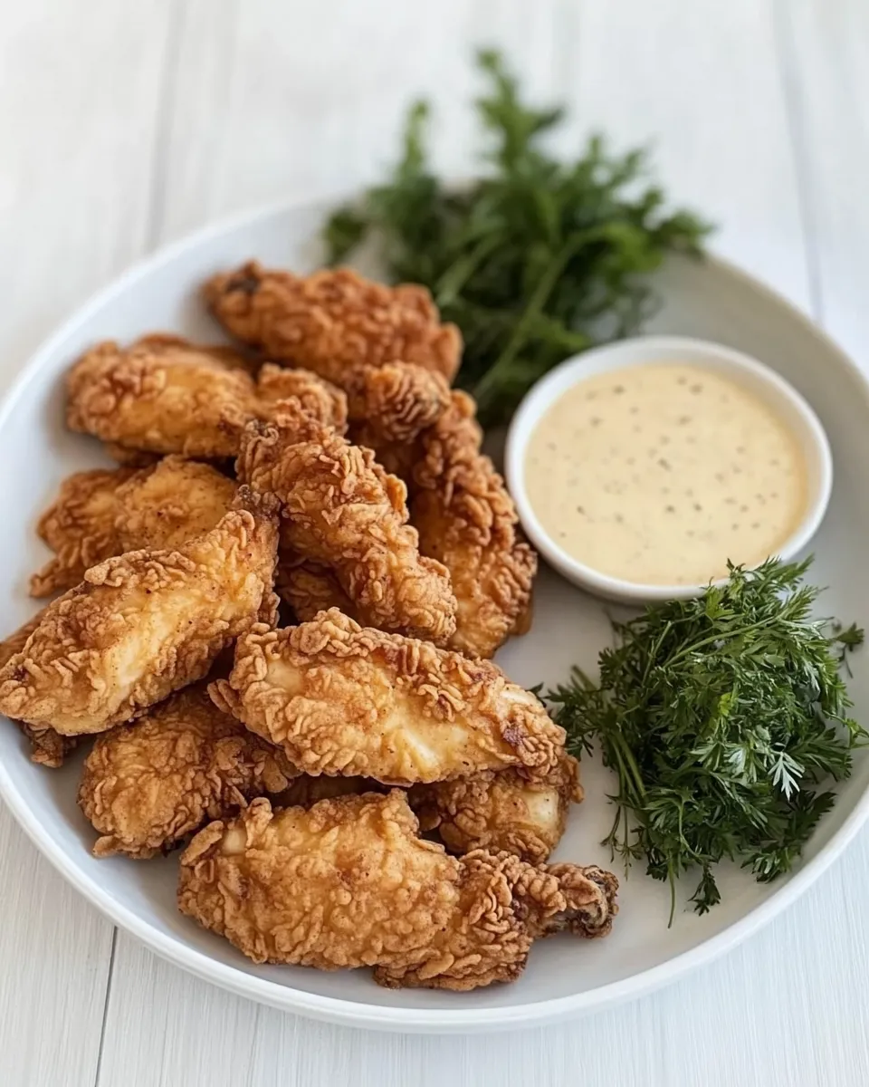 Classic Fried Chicken Tenders Recipe image