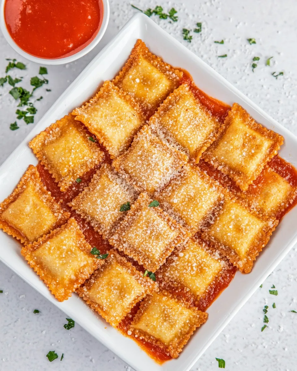 Homemade Fried Ravioli photo