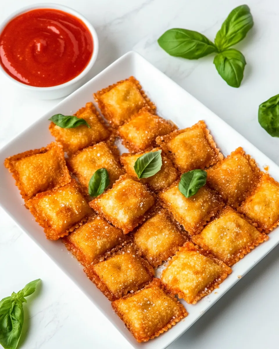Easy Fried Ravioli recipe photo