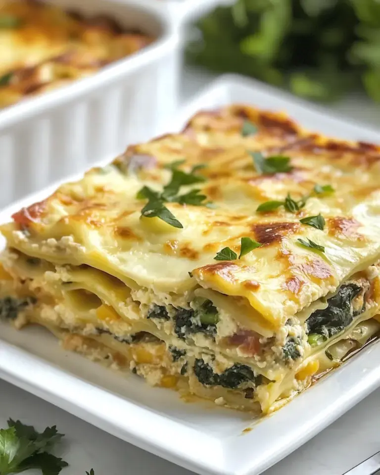 Homemade Garden Vegetable Lasagna photo