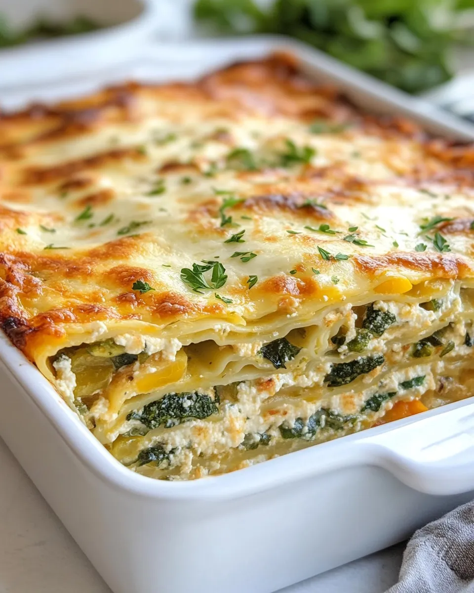 Classic Garden Vegetable Lasagna image