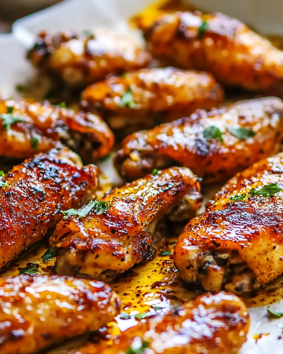 Classic Garlic Chicken Wings image