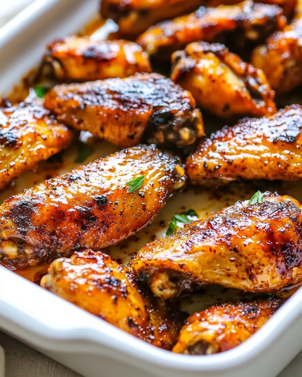 Easy Garlic Chicken Wings recipe photo