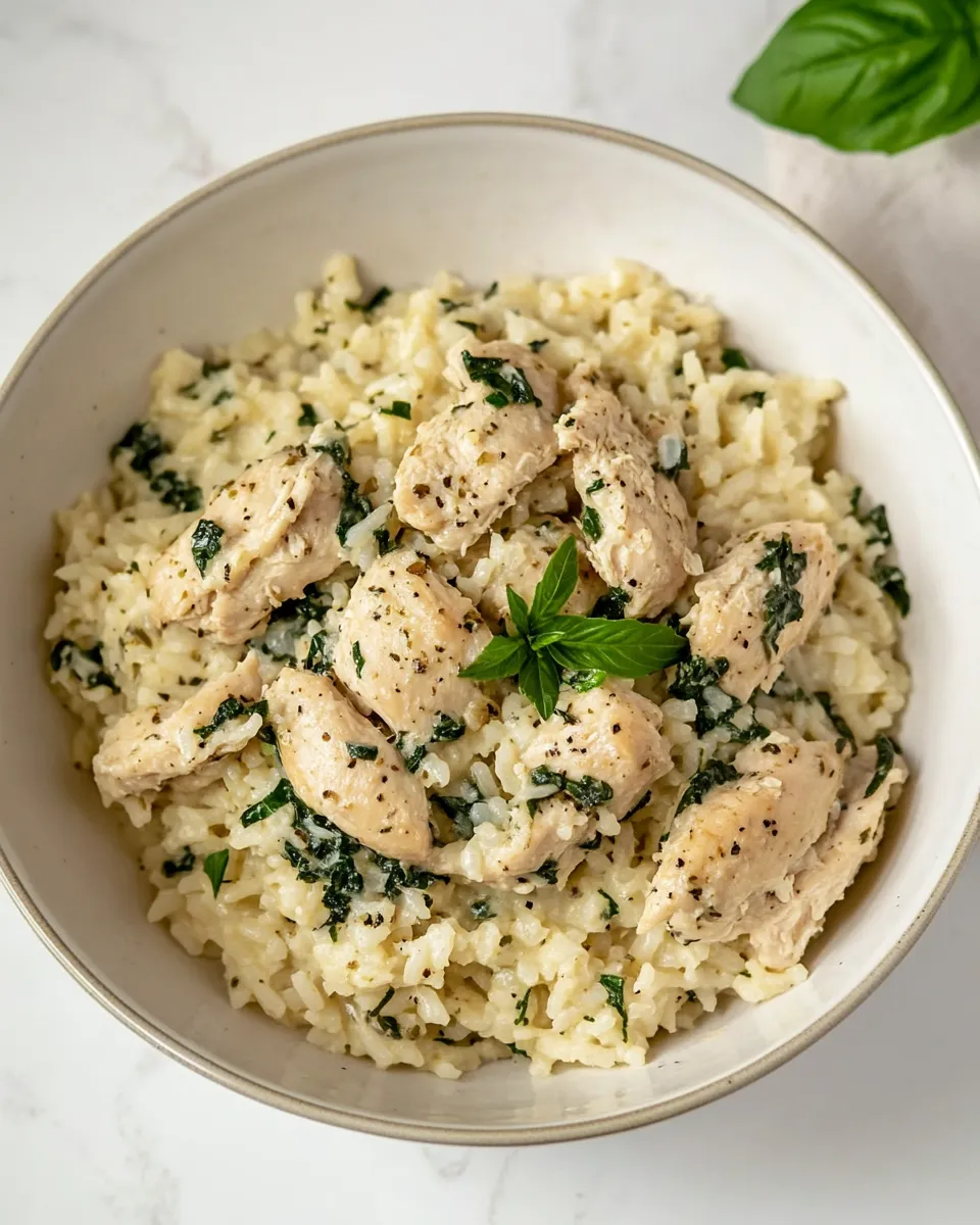 Easy Garlic Chicken and Rice photo