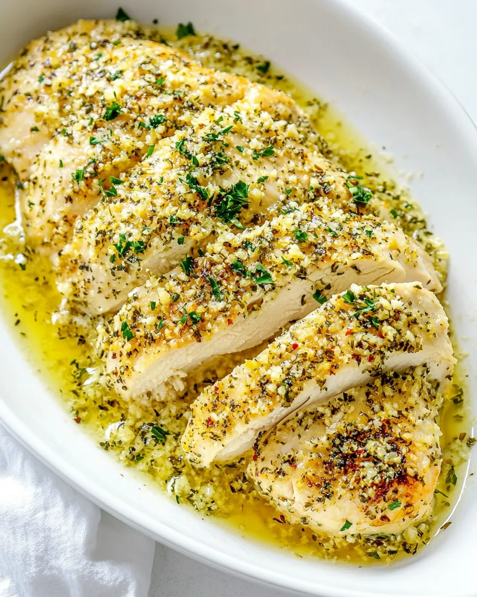 Quick Garlic Knot Chicken dish photo
