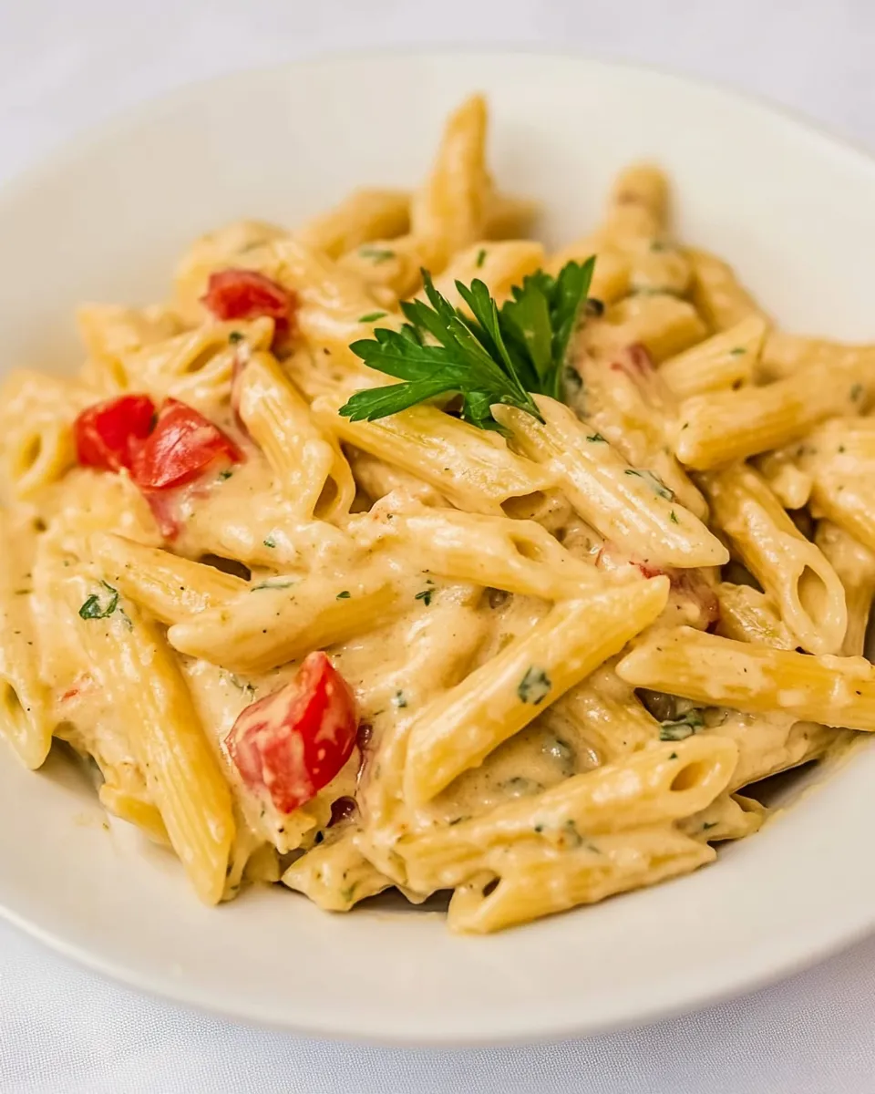 Easy Garlic and Herb Penne Pasta recipe photo