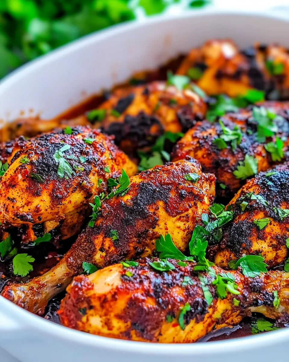 Delicious Garlic and Paprika Chicken shot