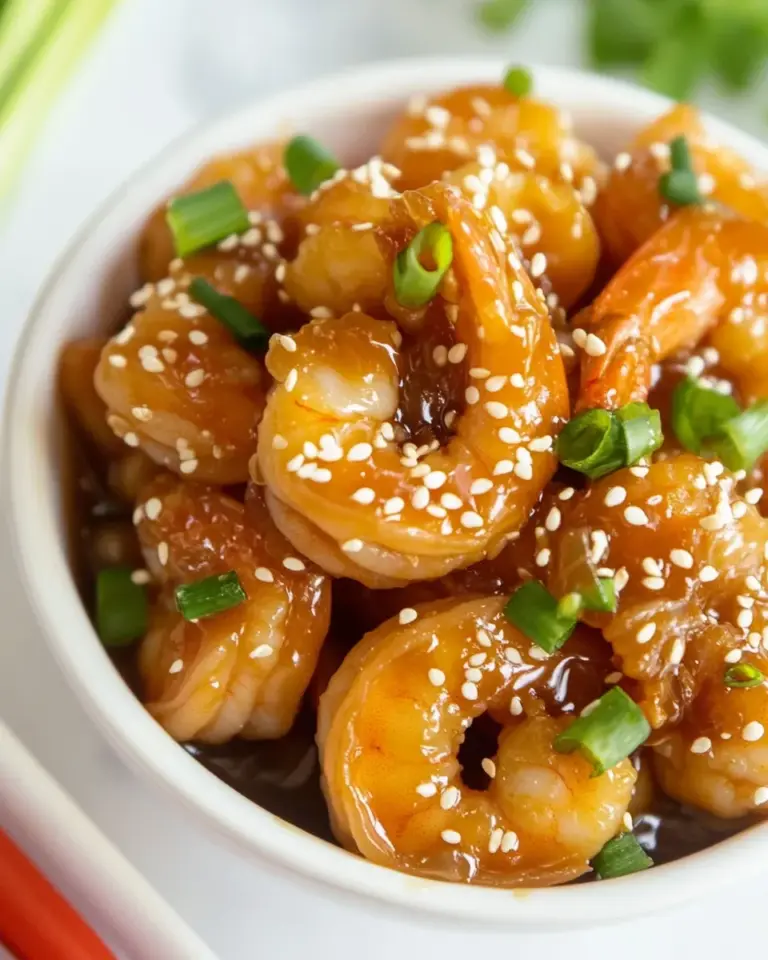 Homemade General Tso Shrimp recipe photo