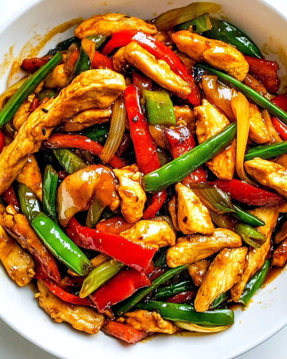 Homemade Ginger Chicken Stir Fry recipe photo