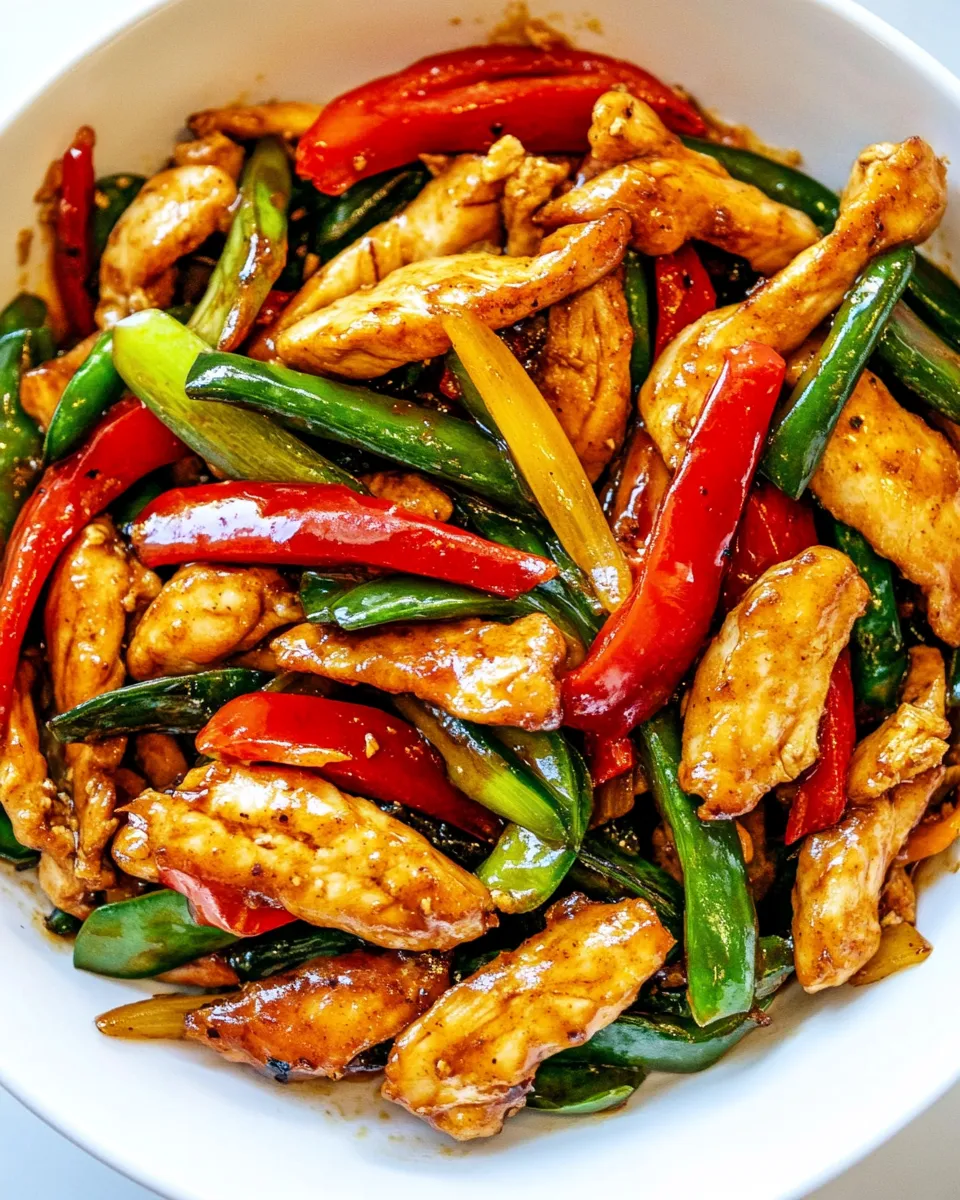 Classic Ginger Chicken Stir Fry dish photo