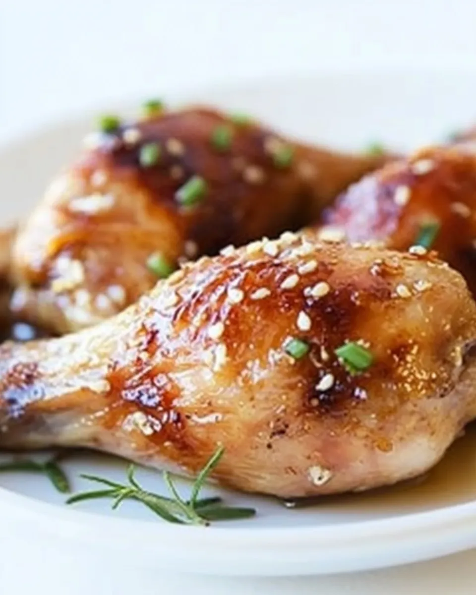 Easy Ginger Garlic Baked Chicken recipe photo