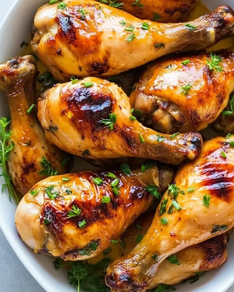 Homemade Glazed Chicken Drumsticks photo