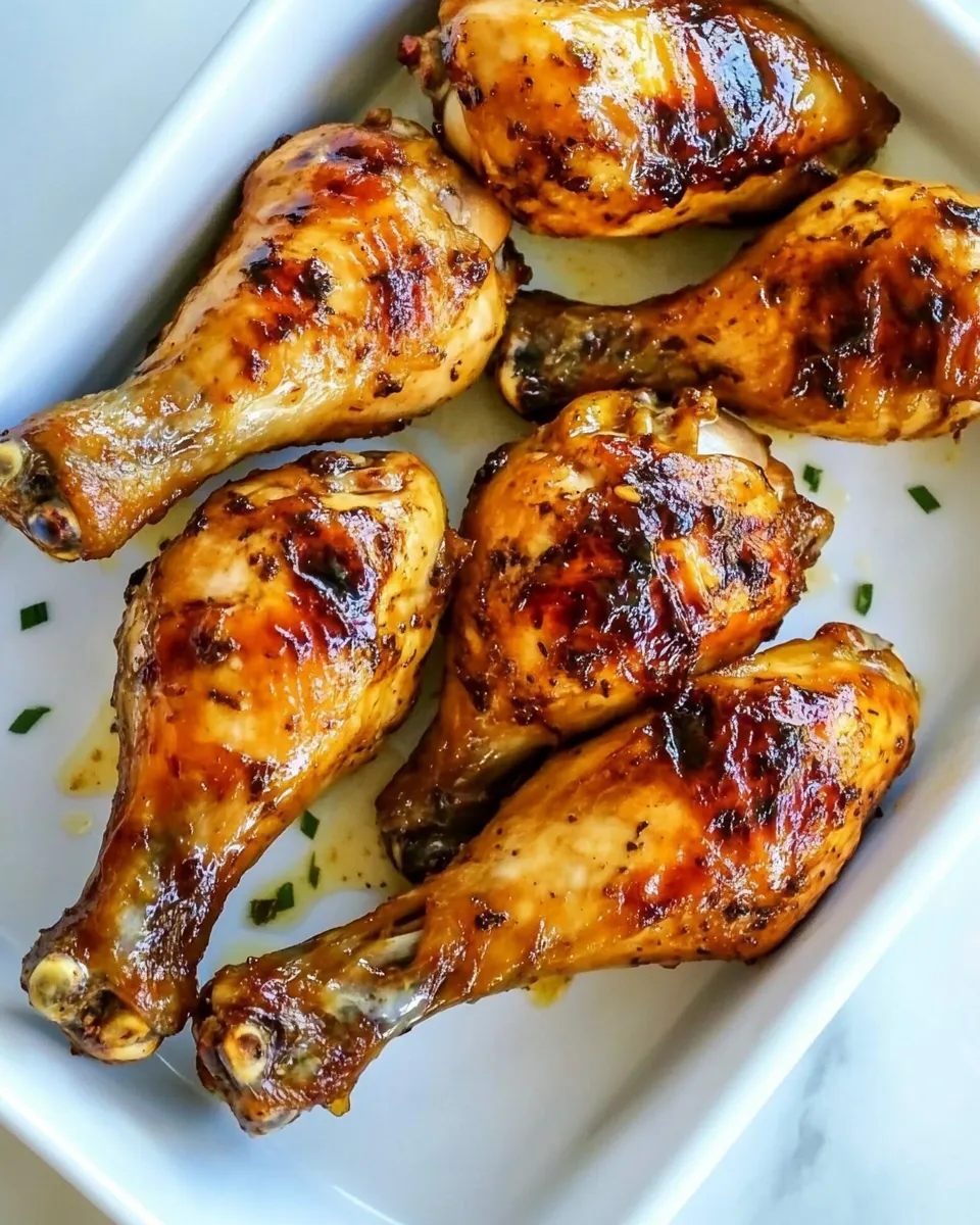 Classic Glazed Chicken Drumsticks image