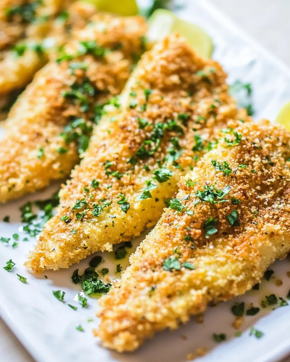 Delicious Gluten-Free Baked Breaded Chicken image
