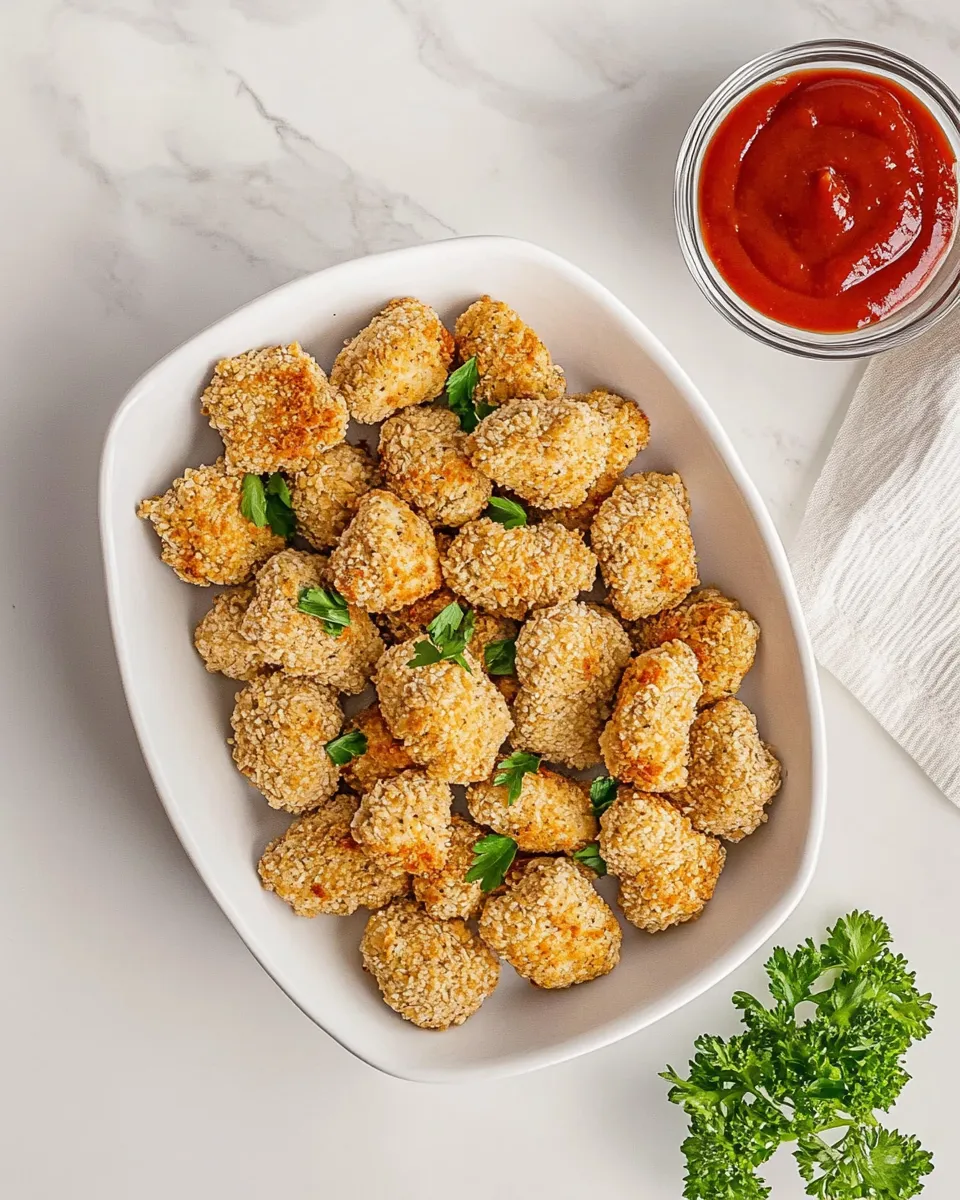 Delicious Gluten-Free Chicken Nuggets shot