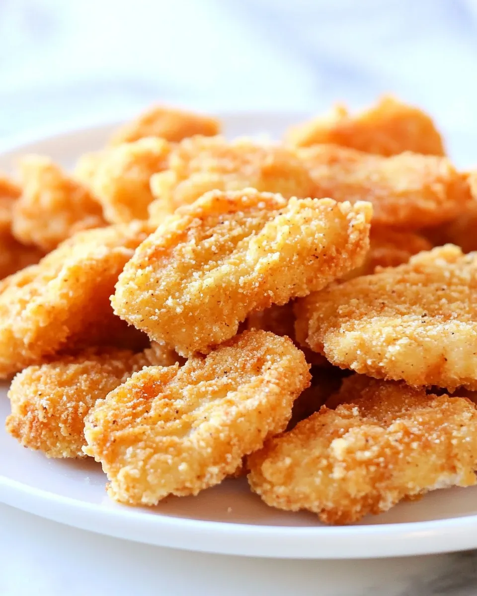 Delicious Gluten Free Baked Chicken Nuggets Recipe shot