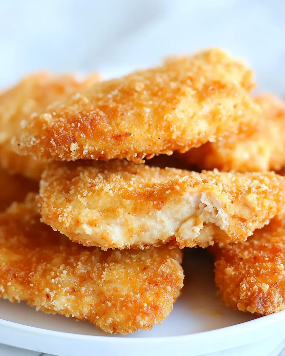 Quick Gluten Free Baked Chicken Nuggets Recipe dish photo