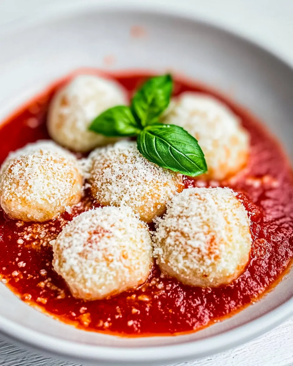 Classic Gnudi (Cottage Cheese) Recipe dish photo
