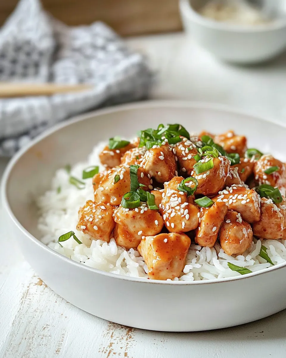 Homemade Gochujang Chicken dish photo