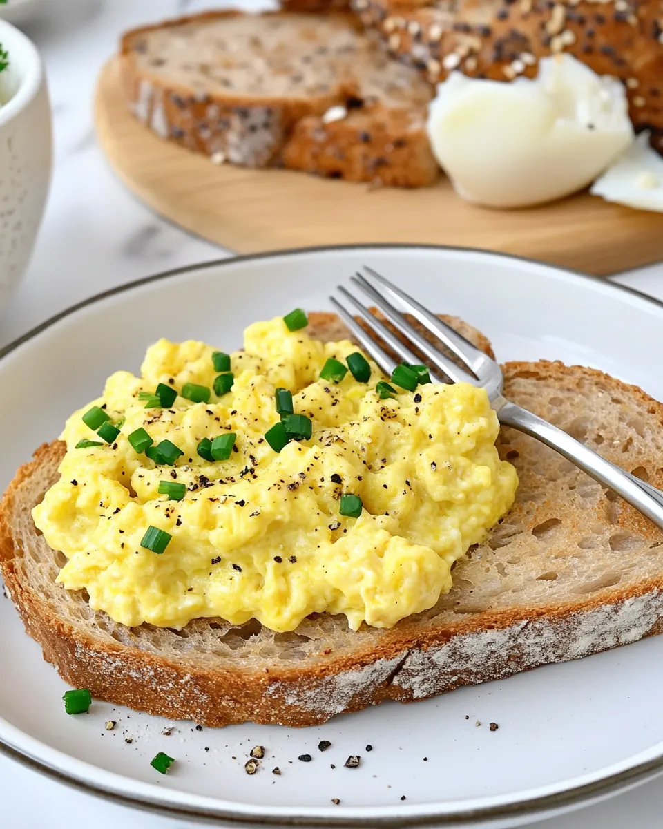 Easy Gordon Ramsay Scrambled Eggs dish photo