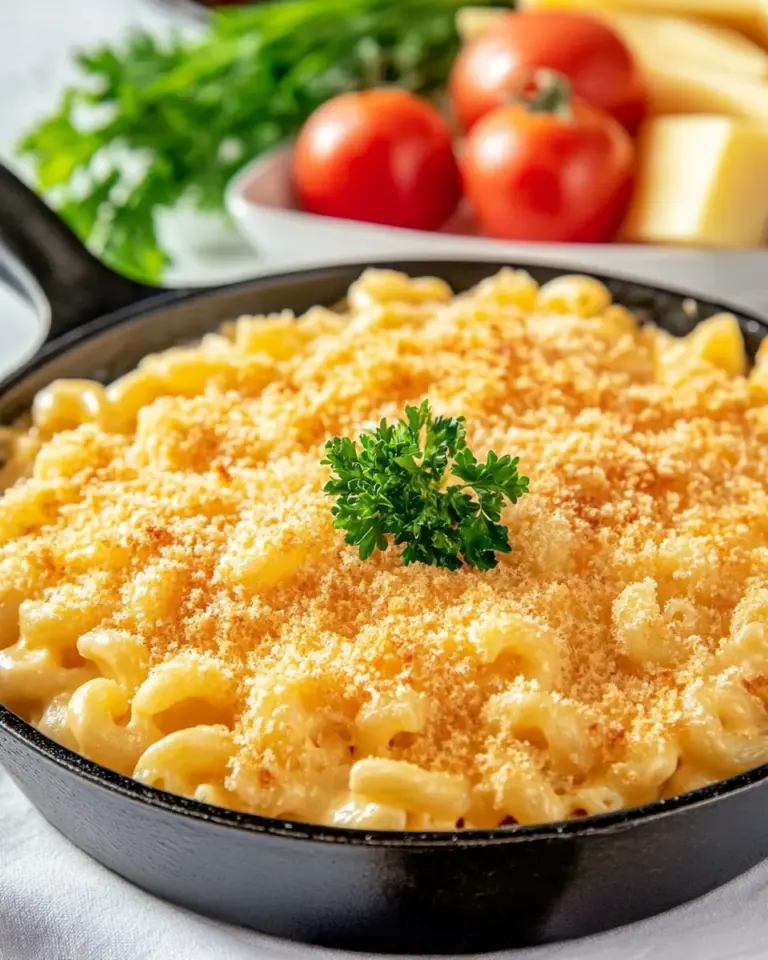 Homemade Grand Lux Cafe Macaroni and Cheese Skillet (Easy Copycat Recipe) photo
