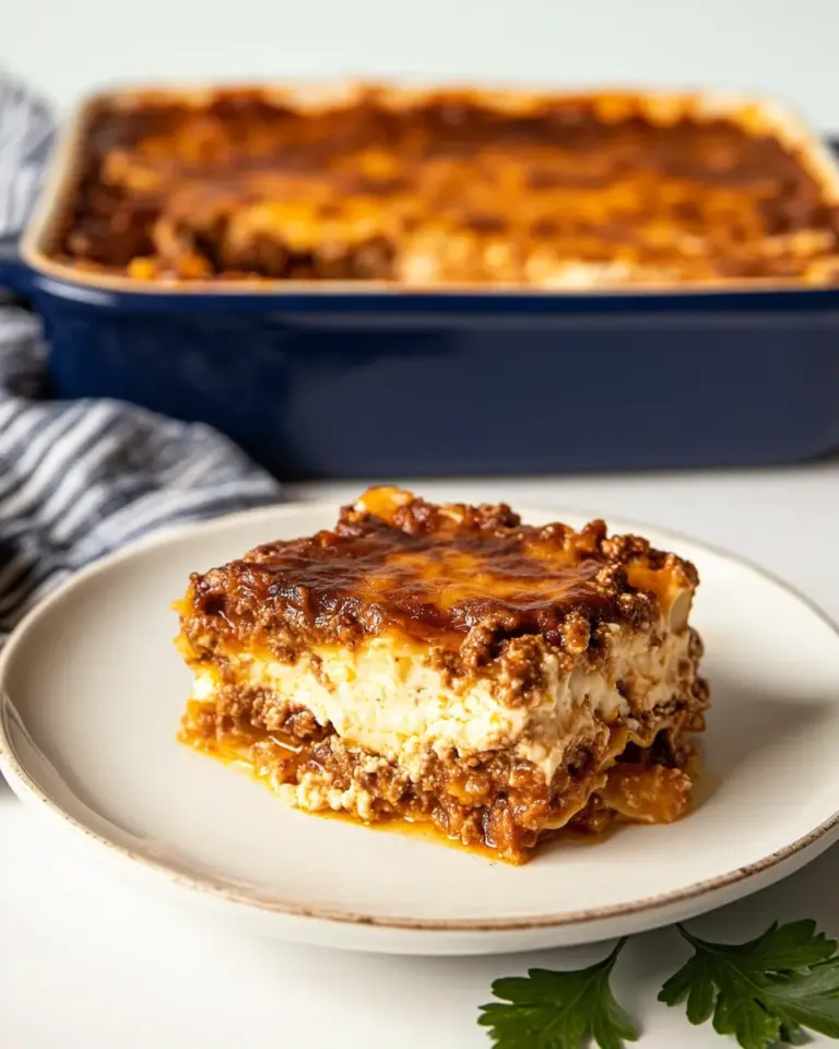 Homemade Greek Lasagna (Pastitsio) recipe image