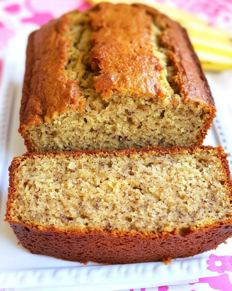 Homemade Greek Yogurt Banana Bread photo