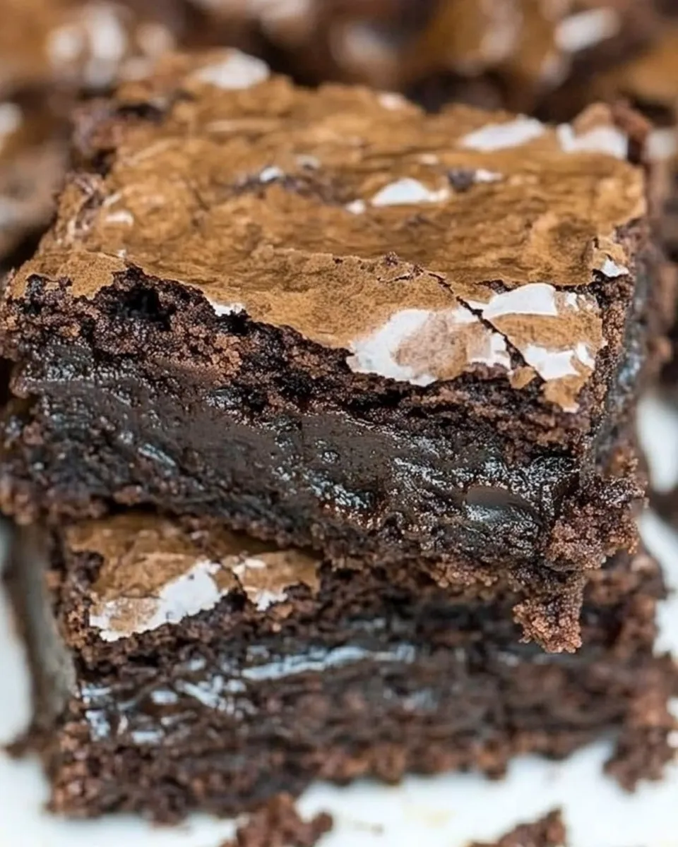 Classic Greek Yogurt Brownies (100 calories!) dish photo
