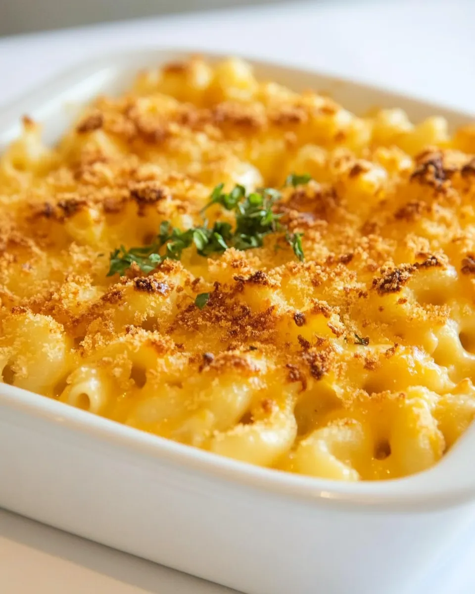 Classic Greek Yogurt Macaroni and Cheese image