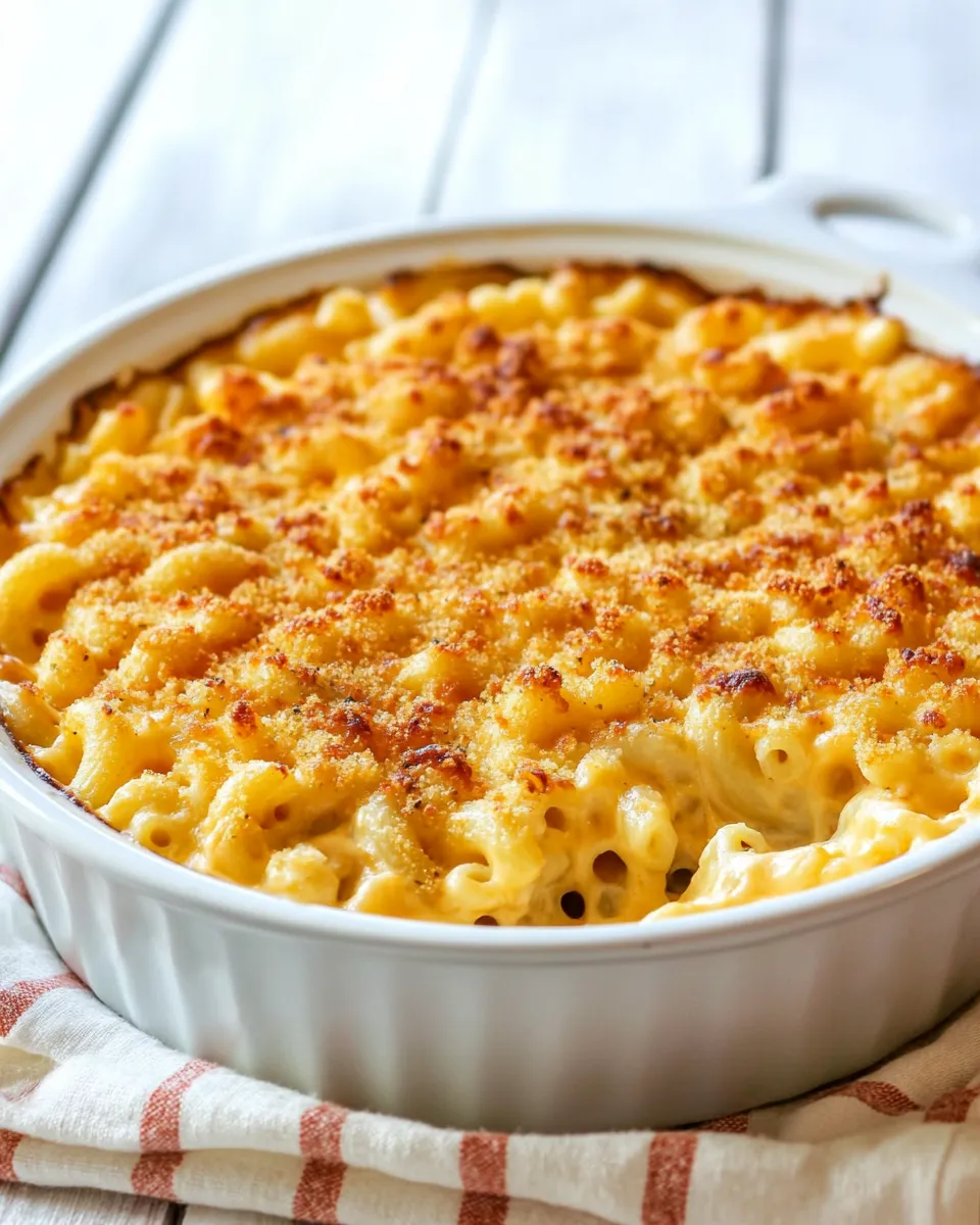 Delicious Greek Yogurt Macaroni and Cheese shot