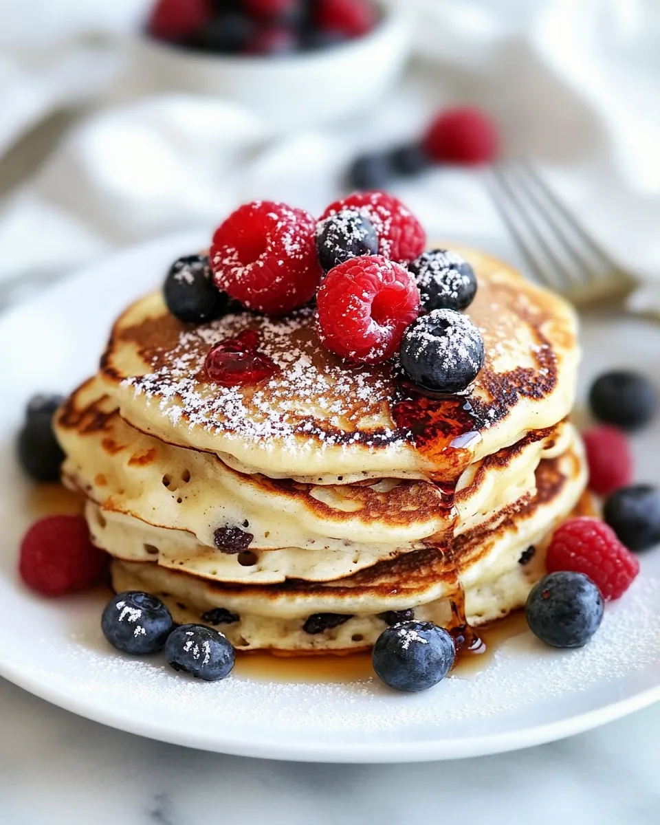 Easy Greek Yogurt Pancakes dish photo