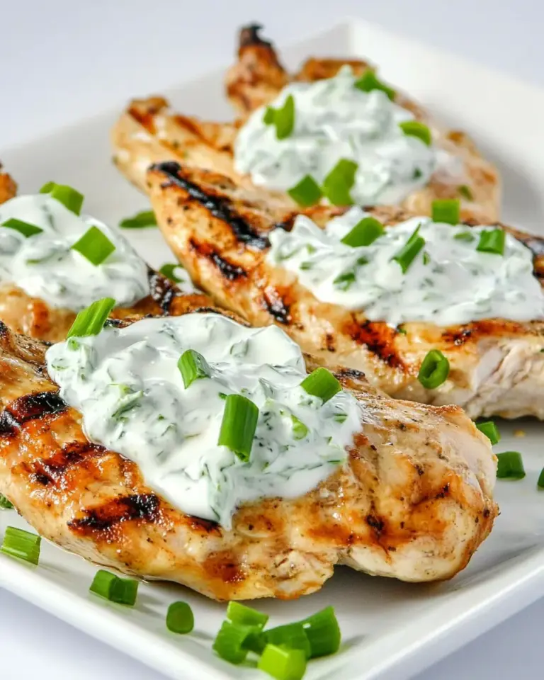 Easy Grilled Chicken With Sour Cream And Onion Dip photo