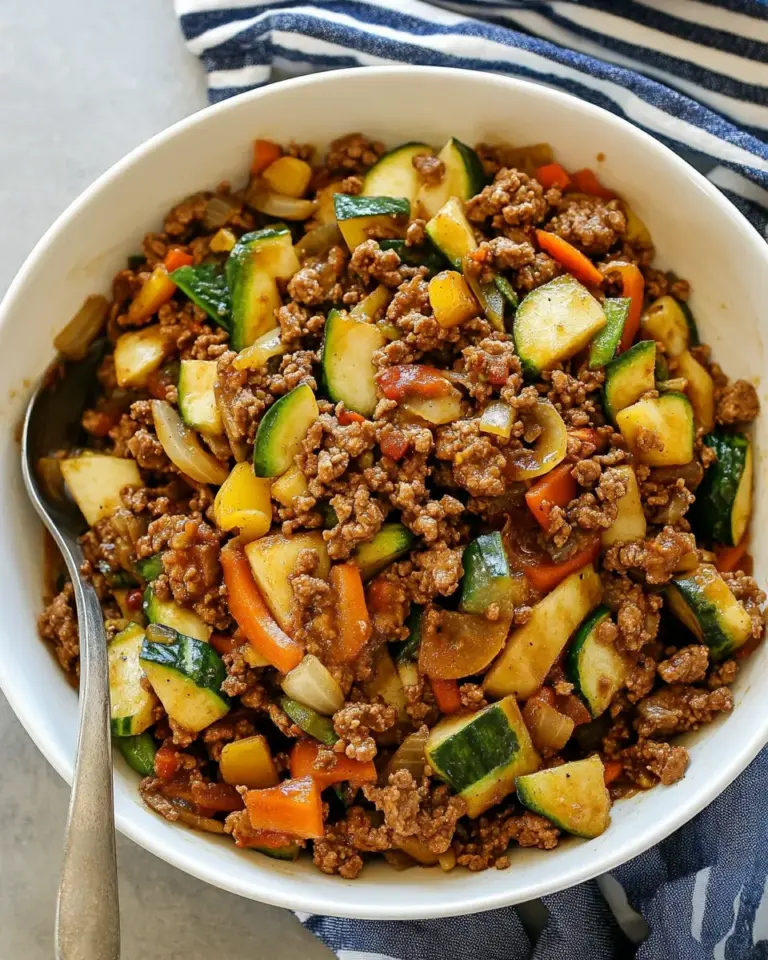 Homemade Ground Beef Stir Fry recipe photo