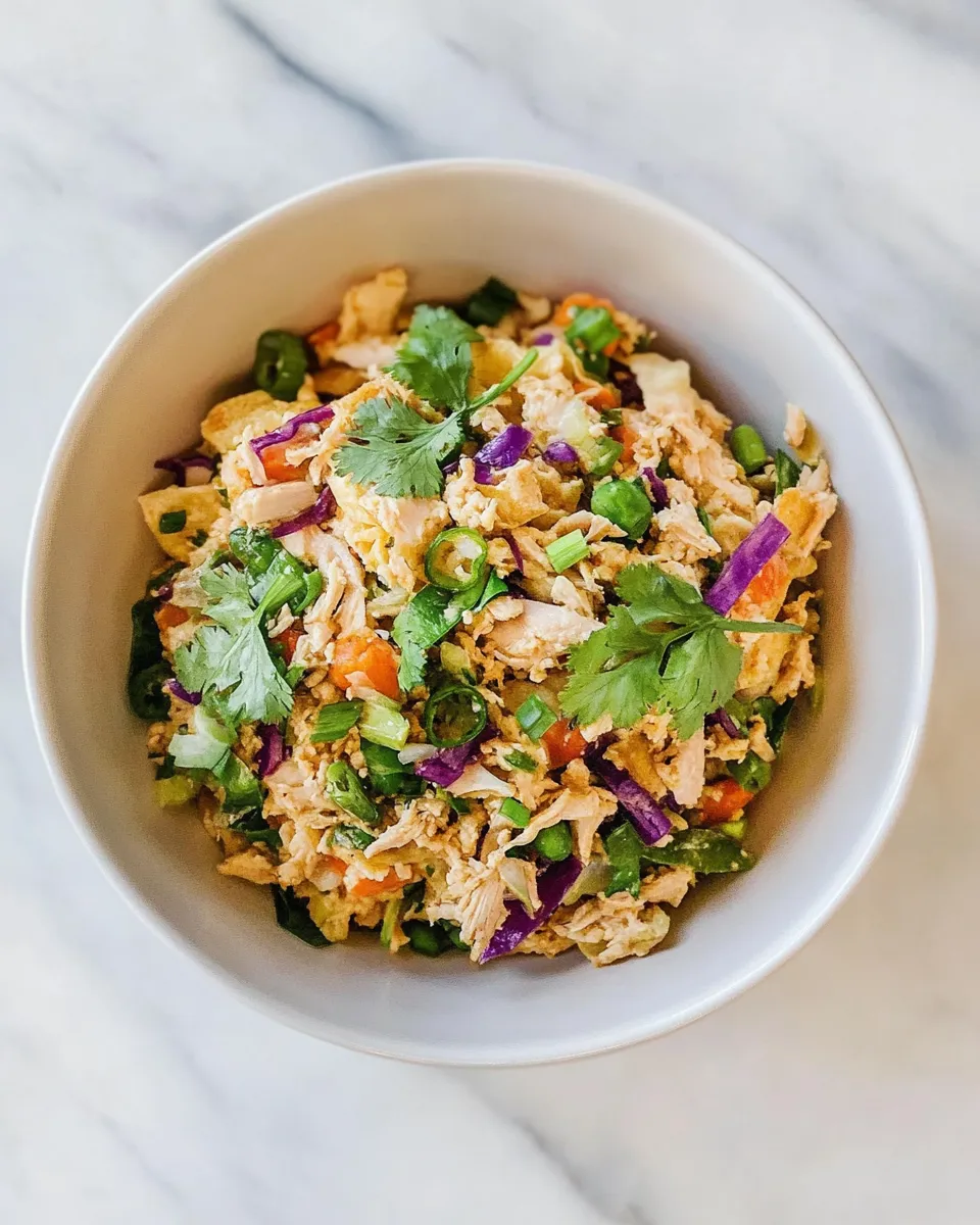 Delicious Ground Chicken Egg Roll Bowl recipe photo