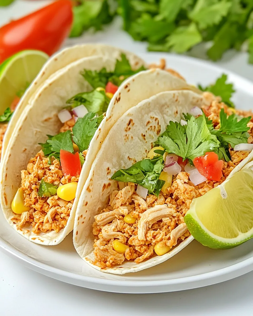 Homemade Ground Chicken Tacos photo