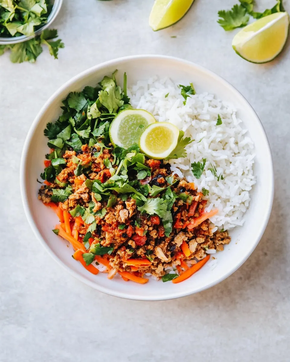 Homemade Ground Turkey Bowls photo