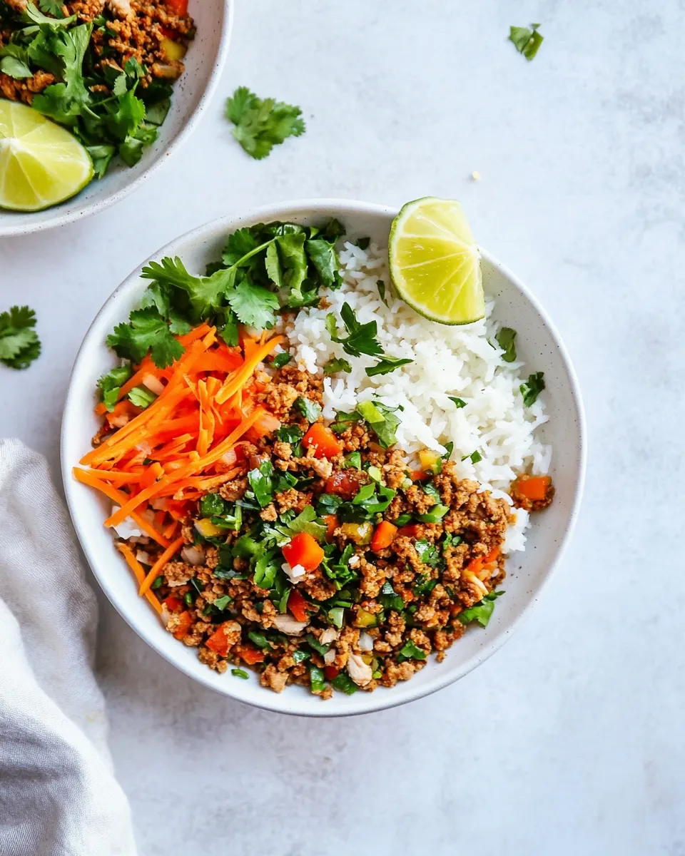 Easy Ground Turkey Bowls recipe photo