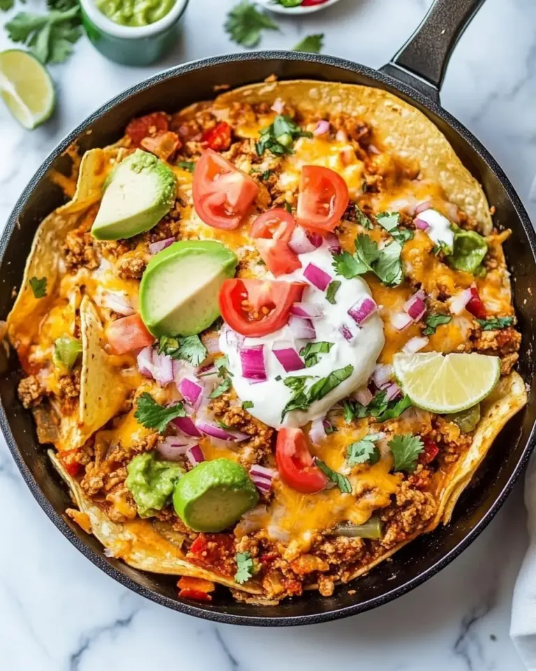 Homemade Ground Turkey Taco Skillet photo