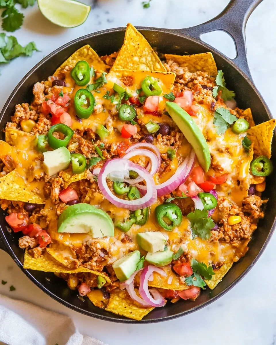 Classic Ground Turkey Taco Skillet image