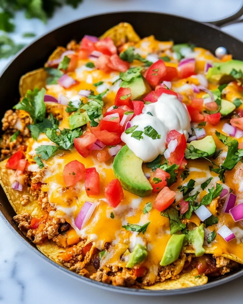 Delicious Ground Turkey Taco Skillet dish photo