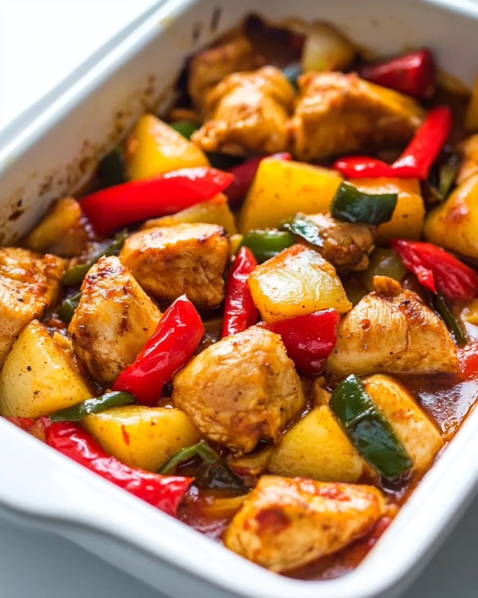 Homemade Hawaiian Chicken Casserole photo