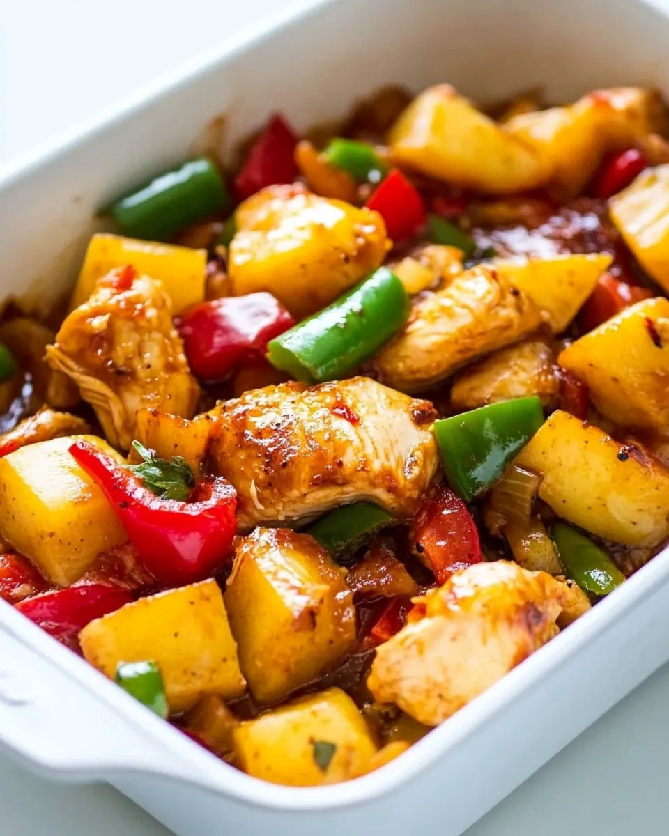 Delicious Hawaiian Chicken Casserole image