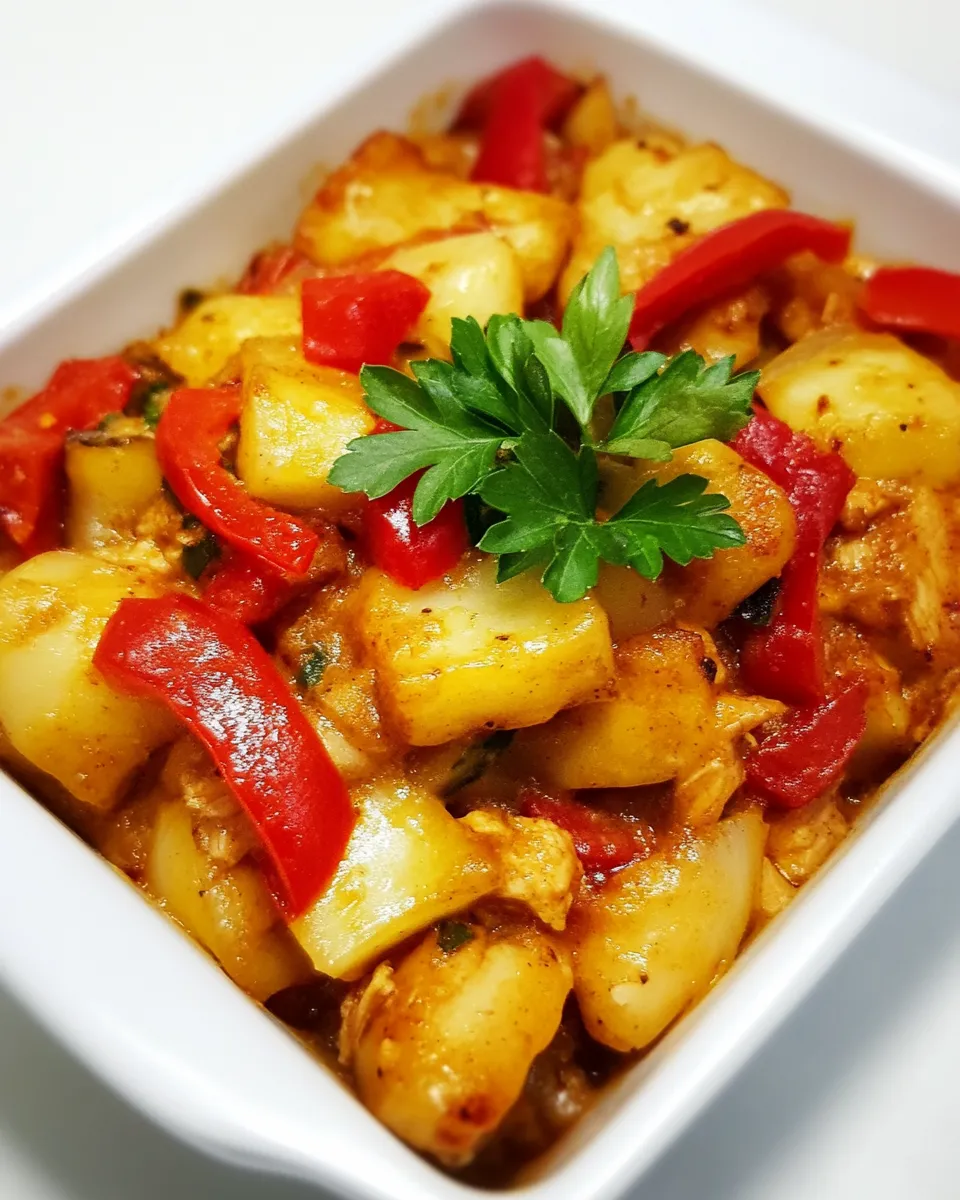 Easy Hawaiian Chicken Casserole recipe photo