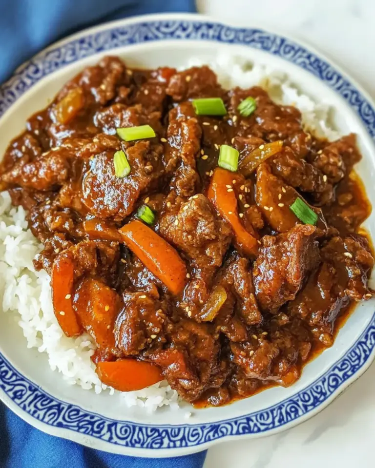 Homemade Healthy Beijing Beef photo