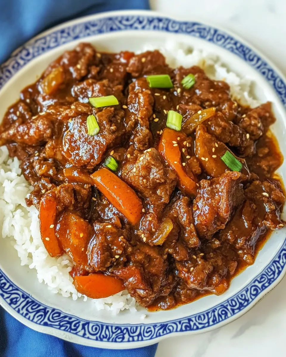 Homemade Healthy Beijing Beef photo