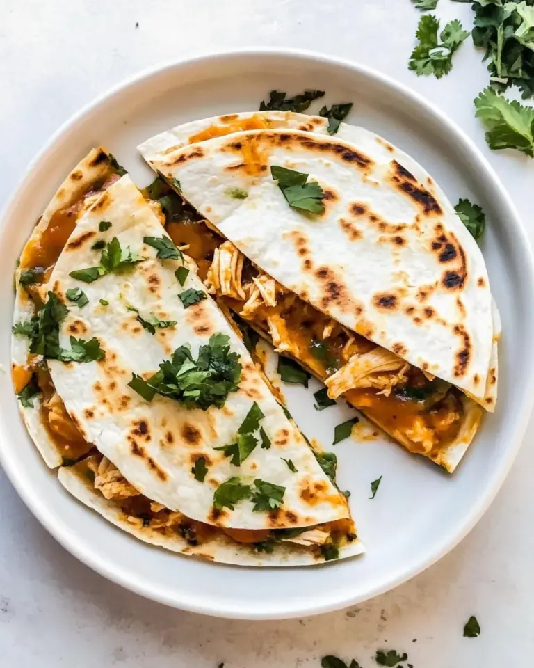 Easy Healthy Chicken Quesadilla photo